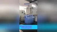 Electronic Weighing Discharging Machine/Bale Opening for Glue Freequilt Waddding Production Line