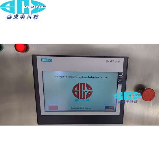 Automatic Liquid Paint Production Line Making Vacuum Homogenizer Emulsifying Mixer Tank Machinery