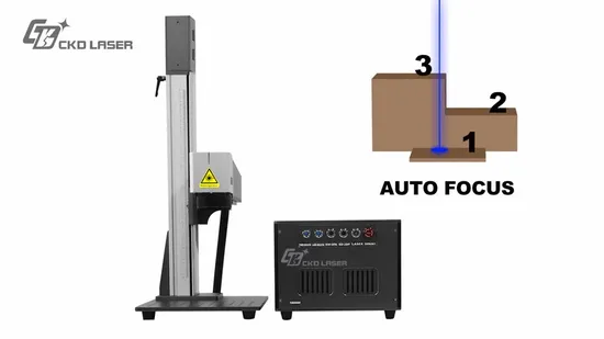 2/3D Auto Focus 20/30/50/60/100W Portable Fiber Laser Marking Machine for Logo Printing Metal Engrave Plastic Date Engraver Printer Numbering Coding