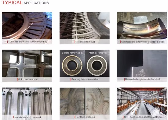 China 100W 200W 500W Laser Derusting Laser Metal Cleaning Machine