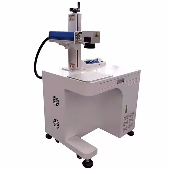 20W 30W 50W Fiber Laser Marking Machine for Metal Stainless Aluminium